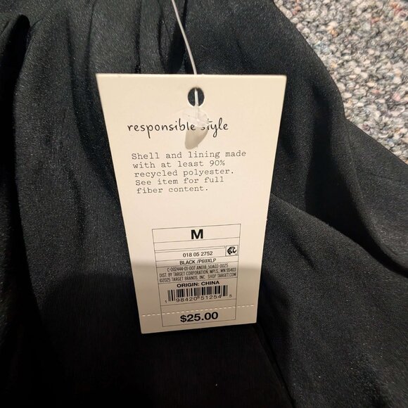 Medium Black Bubble Skirt. New with tags. Originally $25.00 - Picture 2 of 3